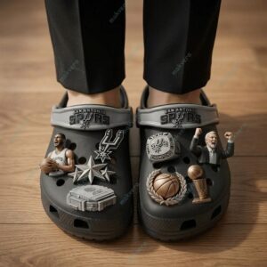 San Antonio Spurs WCF Champions Clog Crocs 3