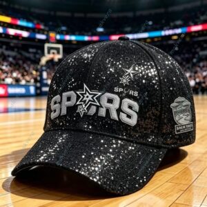 San Antonio Spurs Western Conference Champions 2026 Bling Cap 3