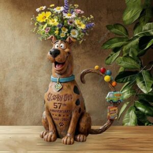 Scooby Doo 57th Anniversary 1969-2026 Collectible Vase 2 Scooby Doo 57th Anniversary 1969-2026 Collectible Vase 3