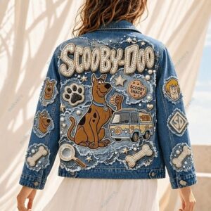 Scooby-Doo Mystery Machine Denim Jacket 1 Scooby-Doo Mystery Machine Denim Jacket 2