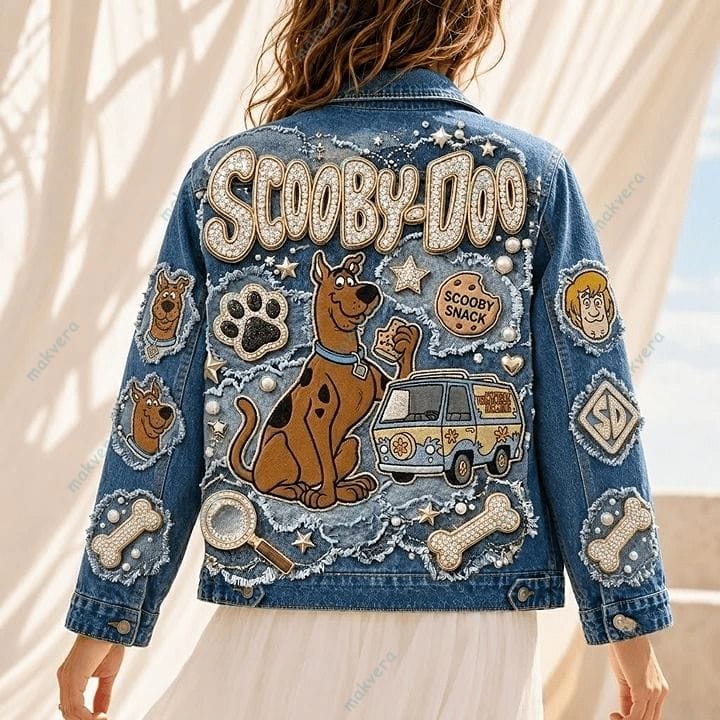Scooby-Doo Mystery Machine Denim Jacket 2 Scooby-Doo Mystery Machine Denim Jacket 2