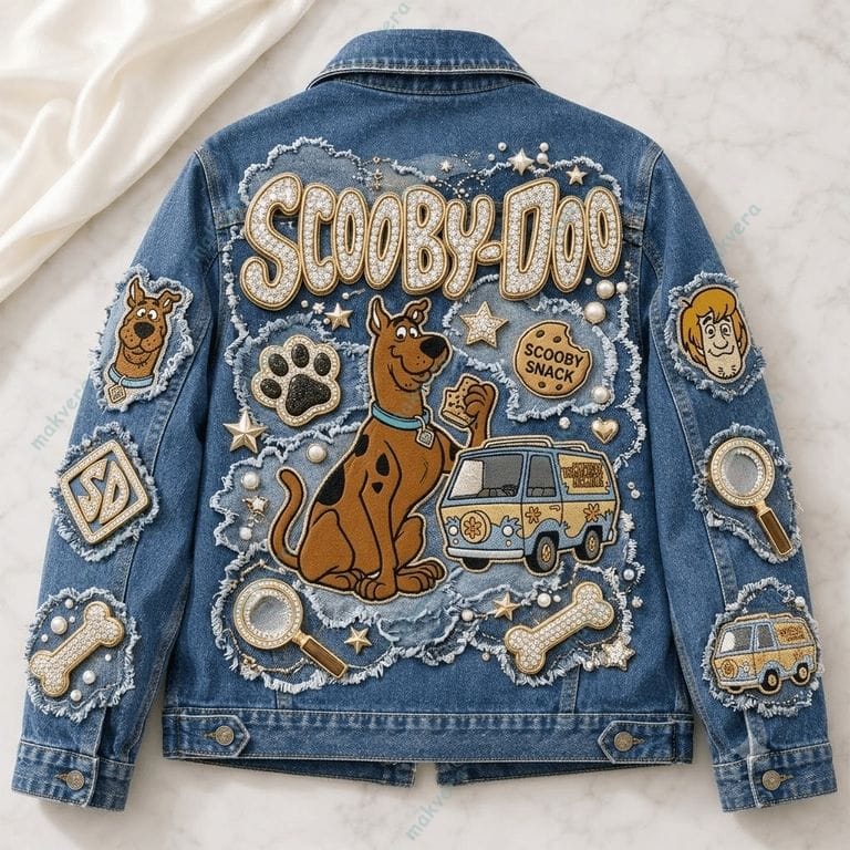 Scooby-Doo Mystery Machine Denim Jacket Scooby-Doo Mystery Machine Denim Jacket