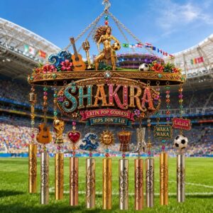 Shakira Fifa World Cup 2026 Wind Chime