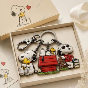 Snoopy & Woodstock Collector Keychain 1 Snoopy & Woodstock Collector Keychain 2