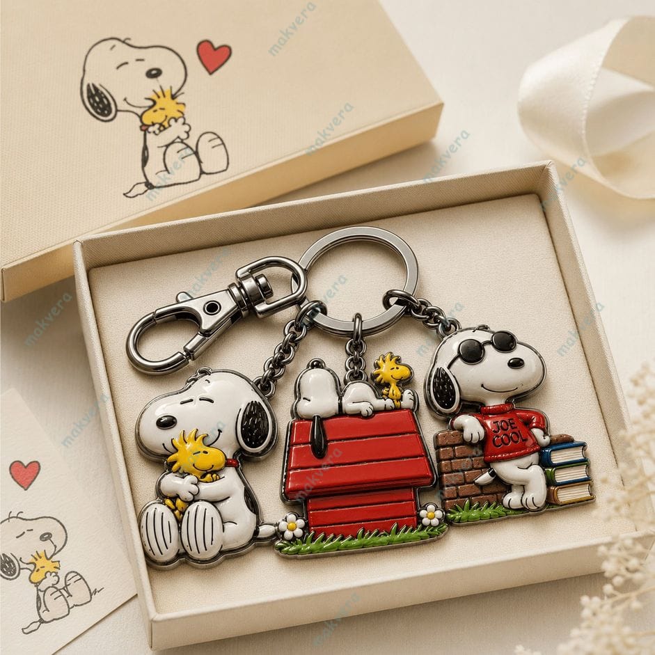 Snoopy & Woodstock Collector Keychain 2 Snoopy & Woodstock Collector Keychain 2
