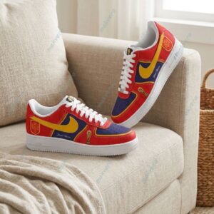 Spain FC World Cup 2026 Custom Name Air Force 1 Sneaker