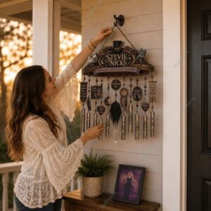Stevie Nicks Thunder Only Happens When It's Raining Wind Chime 1 Stevie Nicks Thunder Only Happens When It's Raining Wind Chime 2