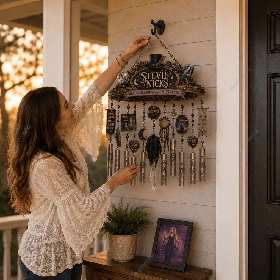 Stevie Nicks Thunder Only Happens When It’s Raining Wind Chime 2 Stevie Nicks Thunder Only Happens When It's Raining Wind Chime 2