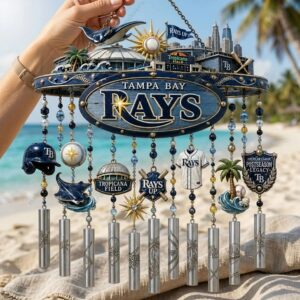 Tampa Bay Rays Tropicana Field Wind Chime 2