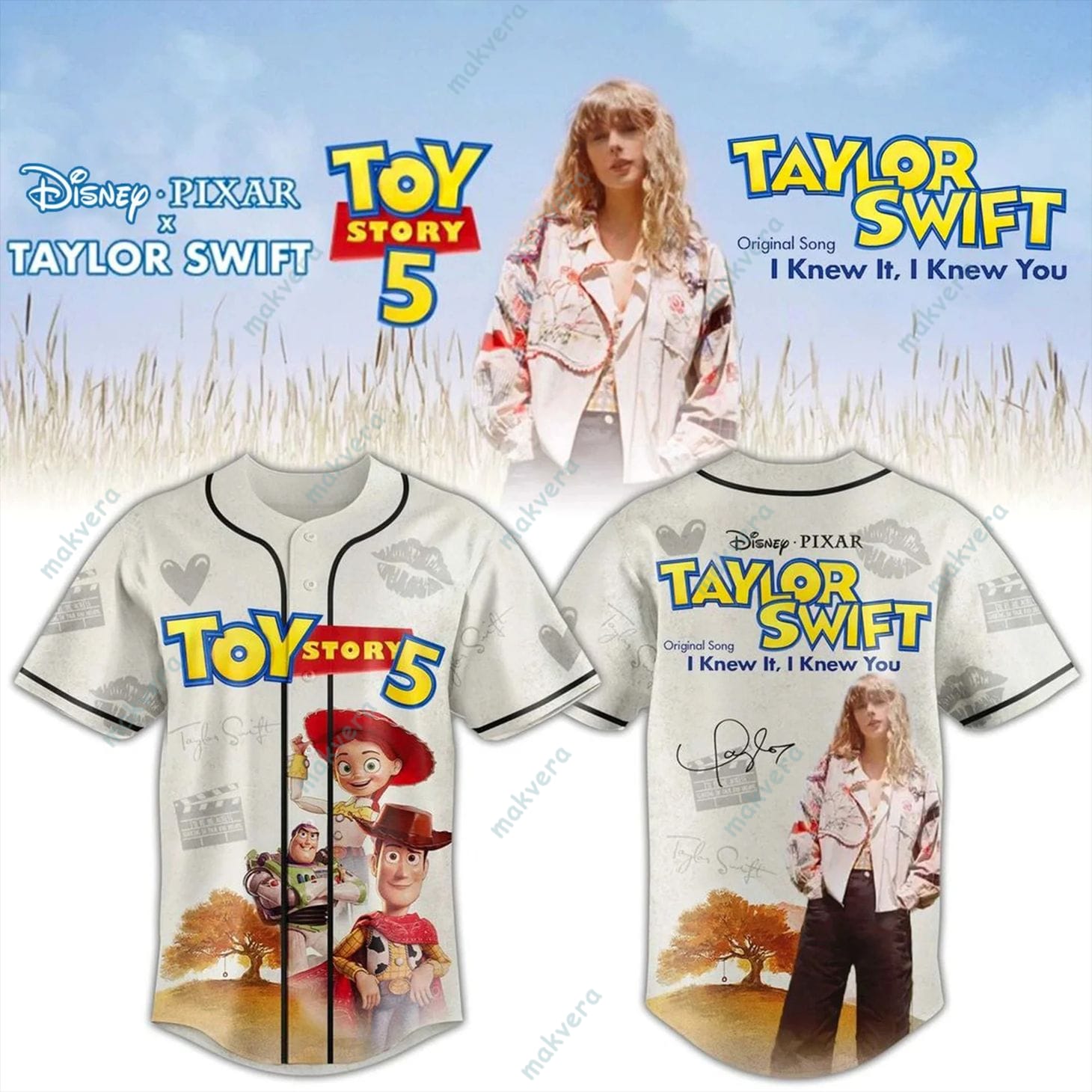 Taylor Swift x Toy Story 5 Signature Jersey 2 Taylor Swift x Toy Story 5 Signature Jersey 2