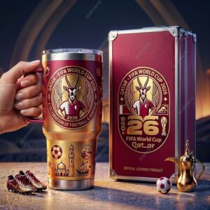 The Desert Rose Qatar FIFA World Cup 2026 Tumbler