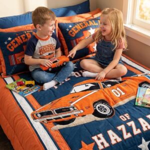 The Dukes Of Hazzard General Lee Bedding Set 1 The Dukes Of Hazzard General Lee Bedding Set