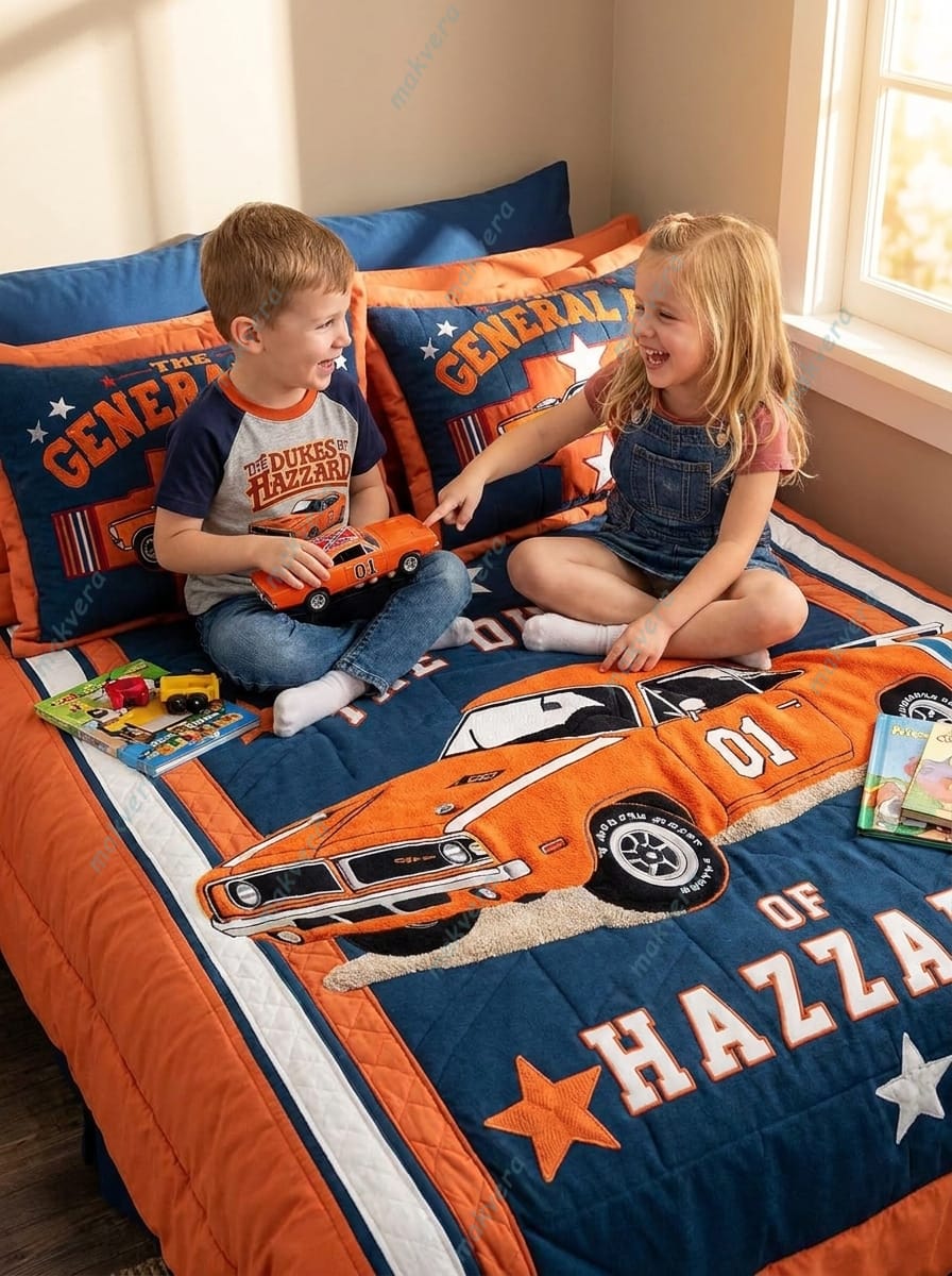 The Dukes Of Hazzard General Lee Bedding Set 2 The Dukes Of Hazzard General Lee Bedding Set