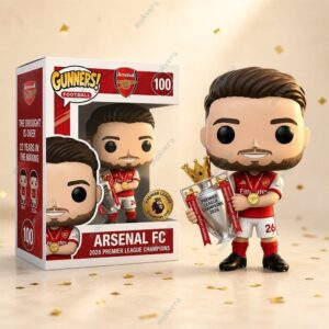 The Gunners 2026 Premier League Champions Pop Figure