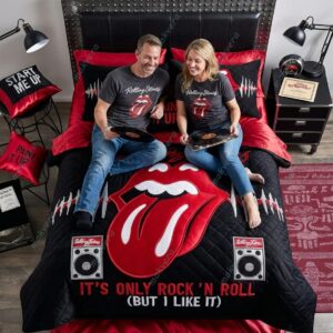 The Rolling Stones It's Only Rock N Roll Bedding Set