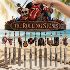 The Rolling Stones Live Tour Wind Chime 1 The Rolling Stones Live Tour Wind Chime 2