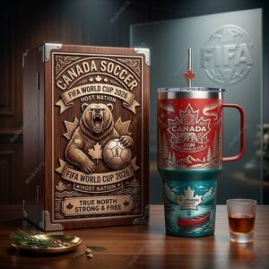 The True North Canada Soccer FIFA World Cup 2026 Tumbler 2 The True North Canada Soccer FIFA World Cup 2026 Tumbler 3