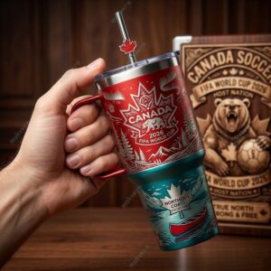 The True North Canada Soccer FIFA World Cup 2026 Tumbler