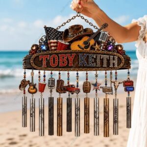 Toby Keith 250 Years America Anniversary Wind Chime 3