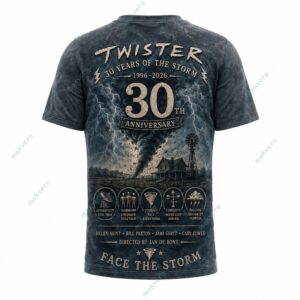 Twister Face The Wind 30Th Anniversary 1996-2026 Shirt 2