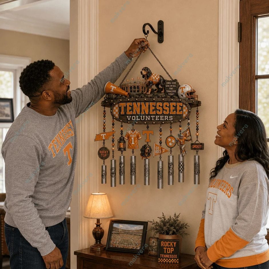 University of Tennessee Volunteers Spirit Heritage Wind Chime 3 University of Tennessee Volunteers Spirit Heritage Wind Chime 3