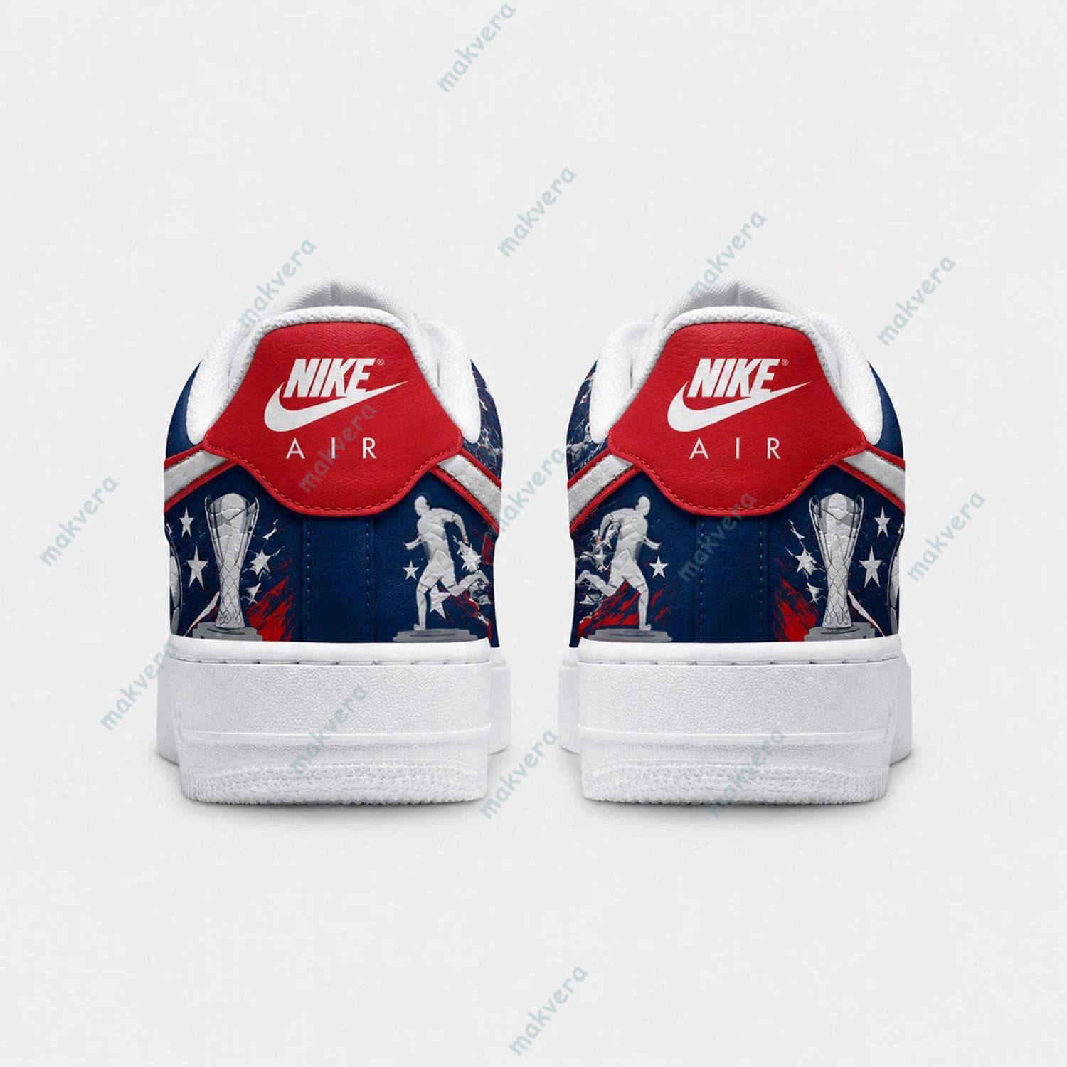 USA Soccer Nation Never Chase Reality Air Force 1 Sneaker 2 USA Soccer Nation Never Chase Reality Air Force 1 Sneaker 2
