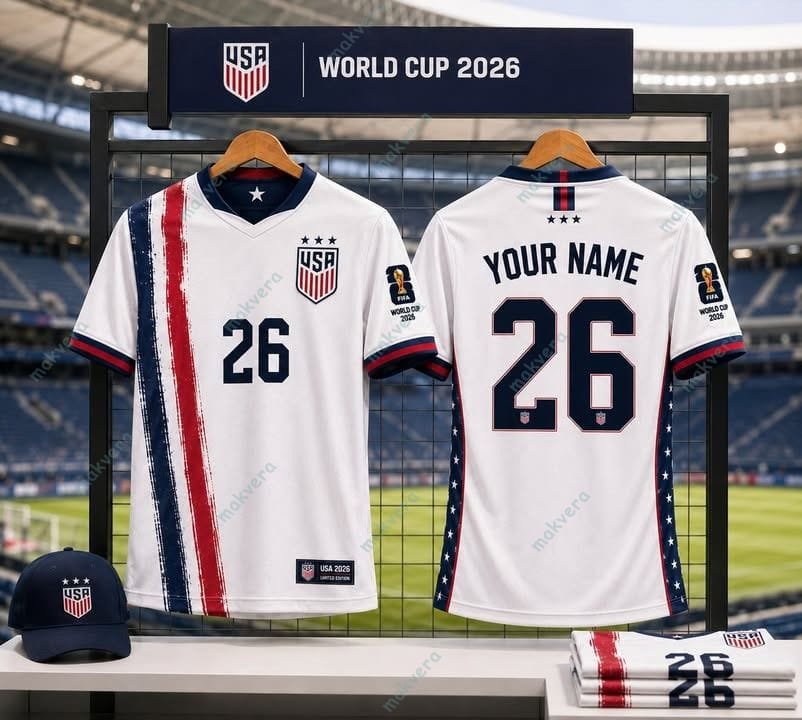 USA Team National World Cup 2026 Custom Jersey USA Team National World Cup 2026 Custom Jersey
