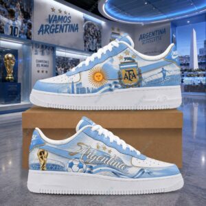Vamos Argentina Campeones Del Mundo Air Force 1 Sneaker