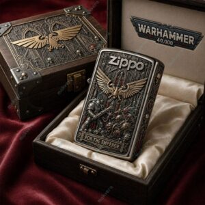 Warhammer 40K For The Emperor Zippo Case