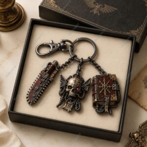 Warhammer 40K Grimdark Collector Keychain 1 Warhammer 40K Grimdark Collector Keychain 2