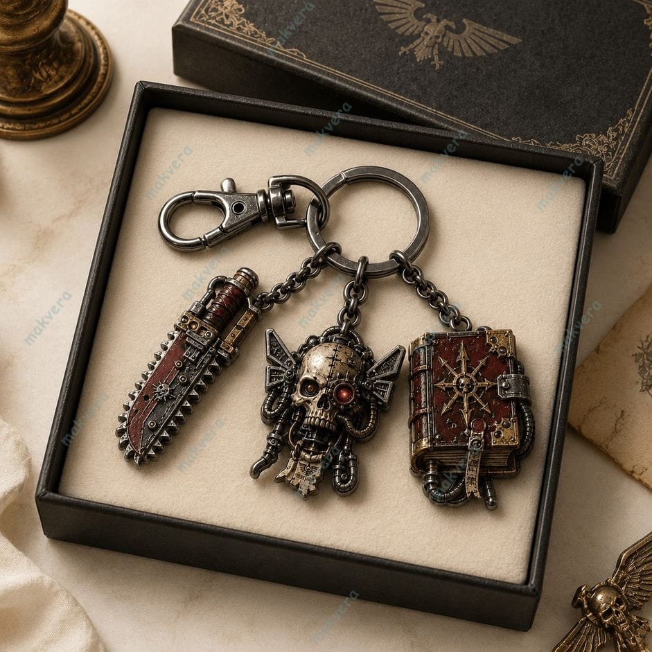 Warhammer 40K Grimdark Collector Keychain 2 Warhammer 40K Grimdark Collector Keychain 2