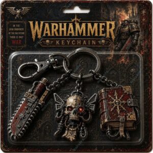 Warhammer 40K Grimdark Collector Keychain