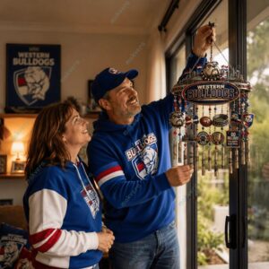 Western Bulldogs Footscray Proud Wind Chime