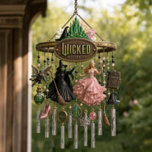Wicked Defy Gravity Wind Chime