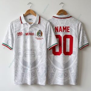 World Cup 2026 ABA Mexico 1998 Custom Jersey 1 World Cup 2026 ABA Mexico 1998 Custom Jersey 2
