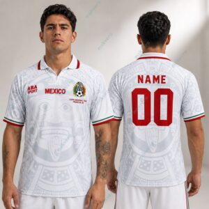 World Cup 2026 ABA Mexico 1998 Custom Jersey 3 World Cup 2026 ABA Mexico 1998 Custom Jersey 4