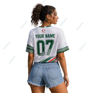 World Cup 2026 Algeria National Custom Crop Top Jersey 3