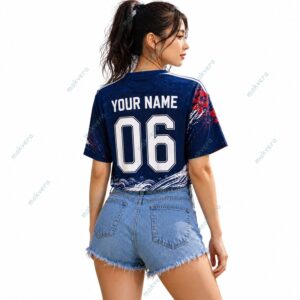 World Cup 2026 Japan National Custom Crop Top Jersey 2