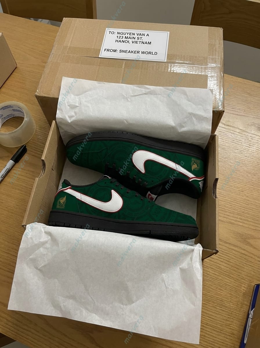 World Cup 2026 Mexico National Custom Air Force 1 Sneaker World Cup 2026 Mexico National Custom Air Force 1 Sneaker
