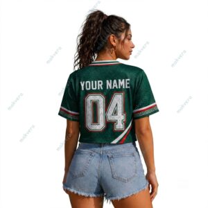 World Cup 2026 Mexico National Custom Crop Top Jersey 2 World Cup 2026 Mexico National Custom Crop Top Jersey 3