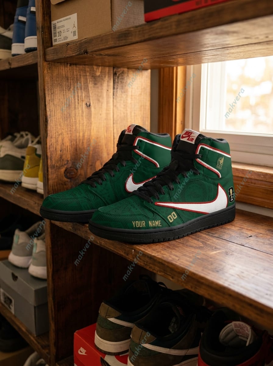 World Cup 2026 Mexico National Custom High Top Sneakers 2 World Cup 2026 Mexico National Custom High Top Sneakers 2