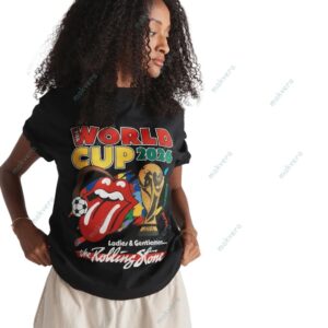 World Cup 2026 Rolling Stones Lick Two Tone Shirt