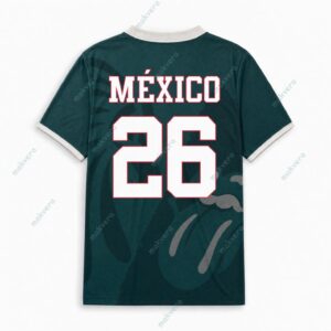 World Cup 2026 Rolling Stones Mexico National Jersey 1 World Cup 2026 Rolling Stones Mexico National Jersey 2