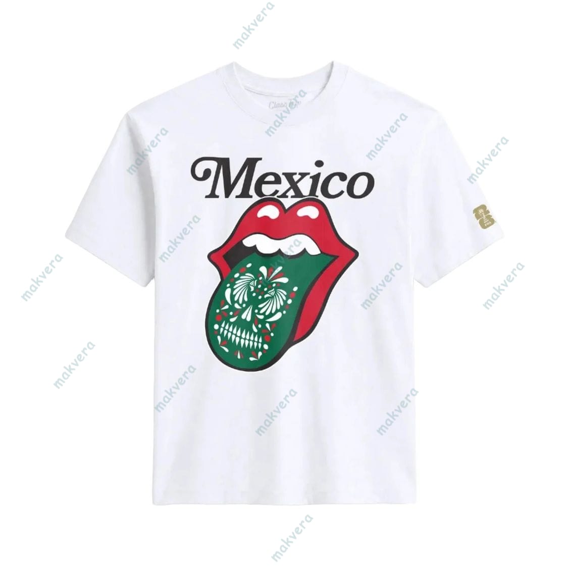 World Cup 2026 Rolling Stones Mexico National Shirt 1 World Cup 2026 Rolling Stones Mexico National Shirt