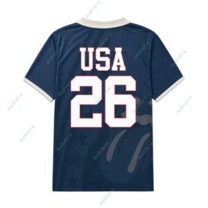 World Cup 2026 Rolling Stones USA National Jersey 1 World Cup 2026 Rolling Stones USA National Jersey 2