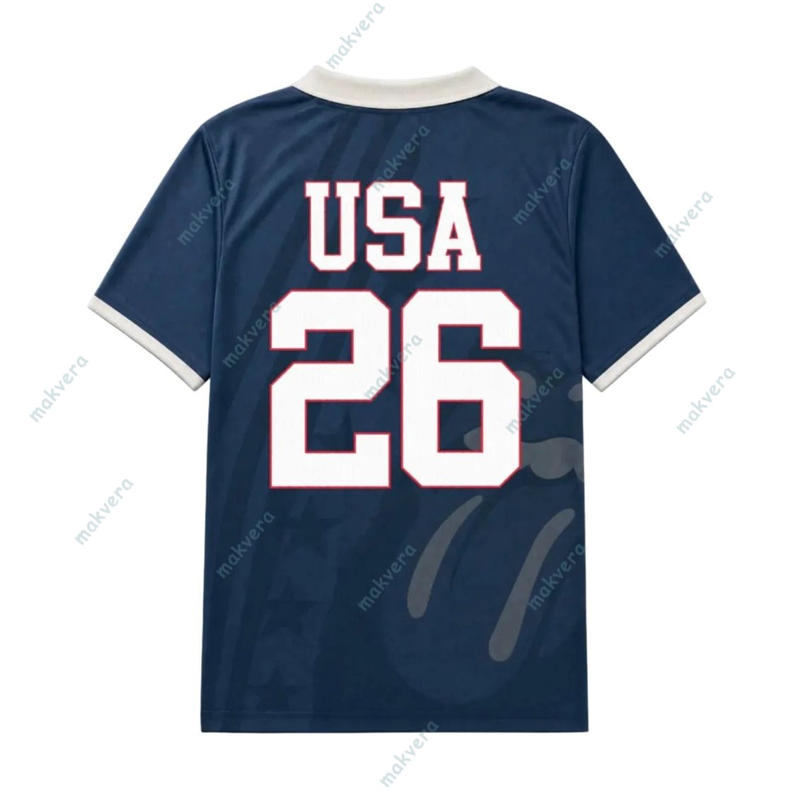 World Cup 2026 Rolling Stones USA National Jersey 3 World Cup 2026 Rolling Stones USA National Jersey 2