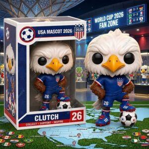 World Cup America Mascot Clutch Pop Figure 2026 2