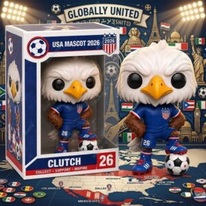 World Cup America Mascot Clutch Pop Figure 2026