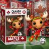 World Cup Canada Mascot Maple Pop Figure 2026