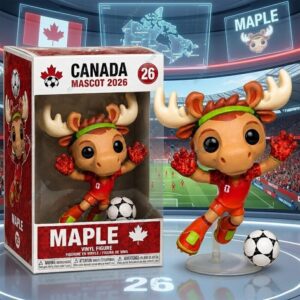 World Cup Canada Mascot Maple Pop Figure 2026 2
